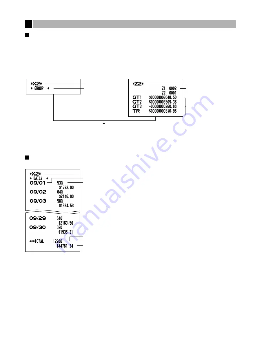 Sharp XEA401 - Cash Register W/THERMAL Printer Скачать руководство пользователя страница 64