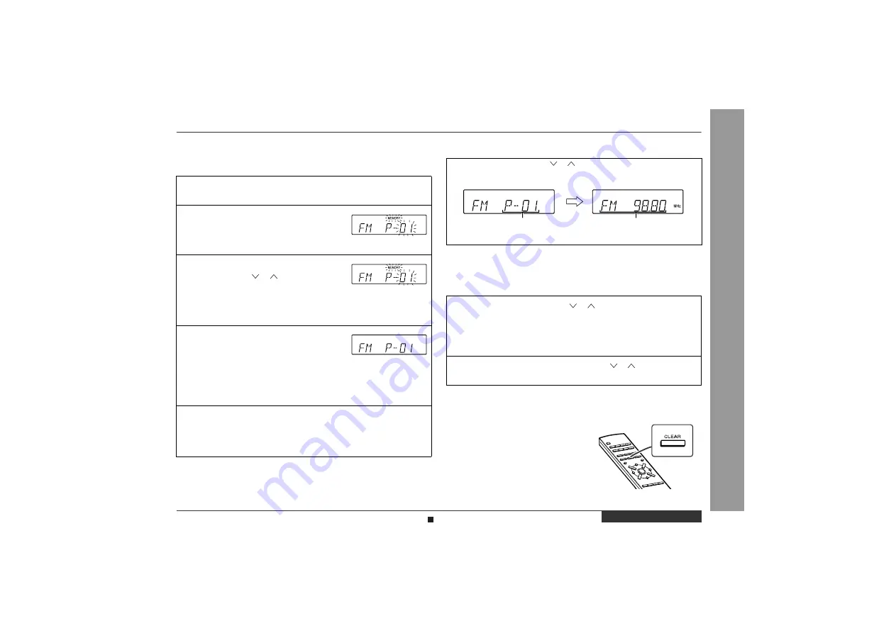 Sharp XL-1000W Operation Manual Download Page 73