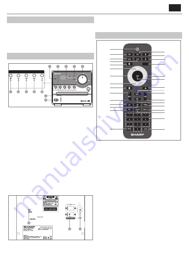 Sharp XL-B512 Скачать руководство пользователя страница 41