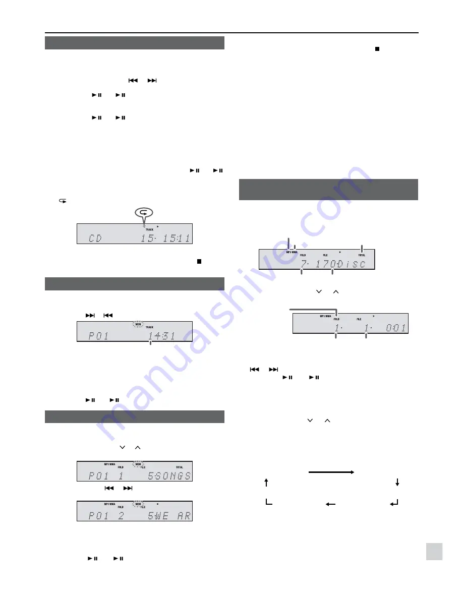 Sharp XL-DAB102BH Operation Manual Download Page 19