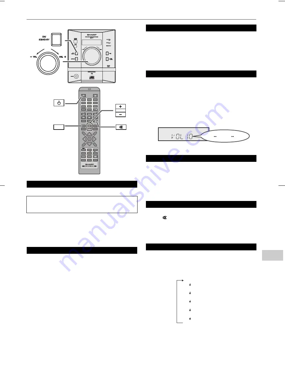 Sharp XL-DV100NH Скачать руководство пользователя страница 23