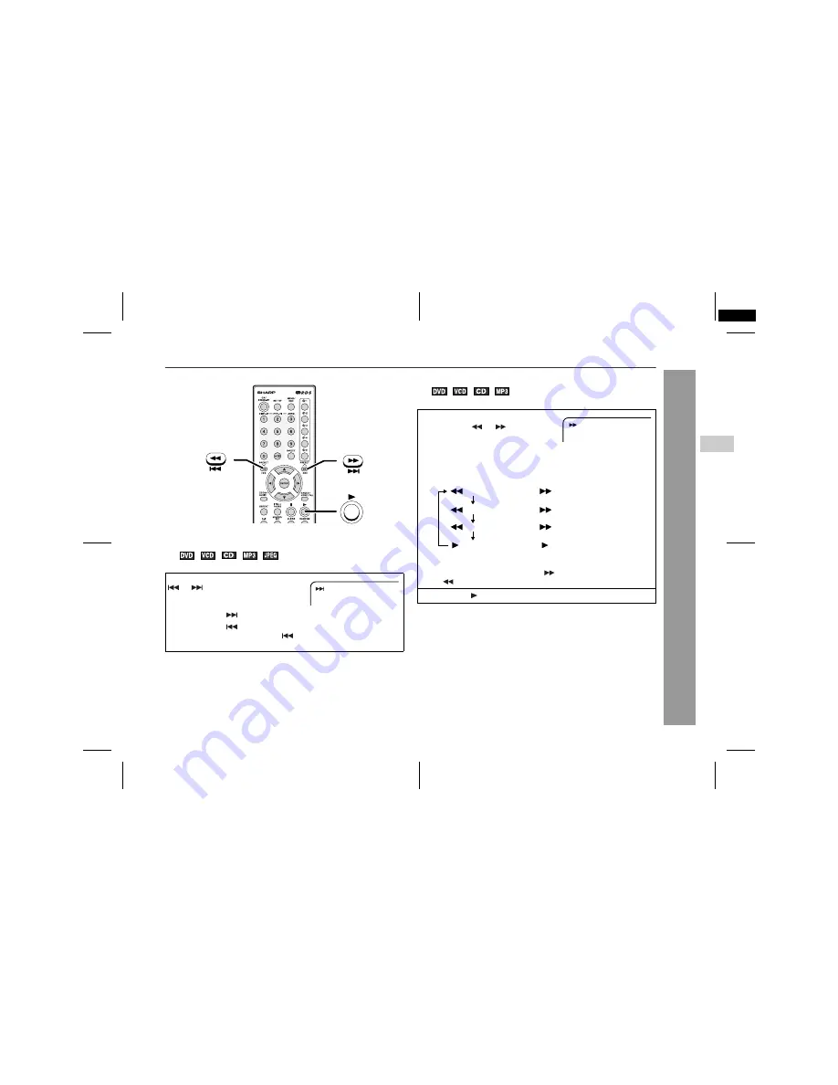 Sharp XL-DV50H Operation Manual Download Page 23