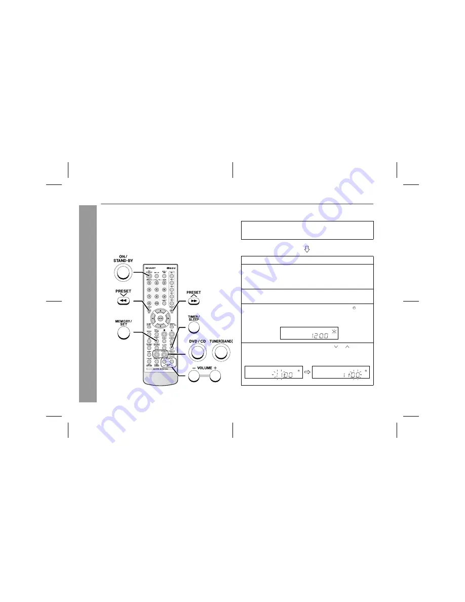 Sharp XL-DV50H Operation Manual Download Page 50