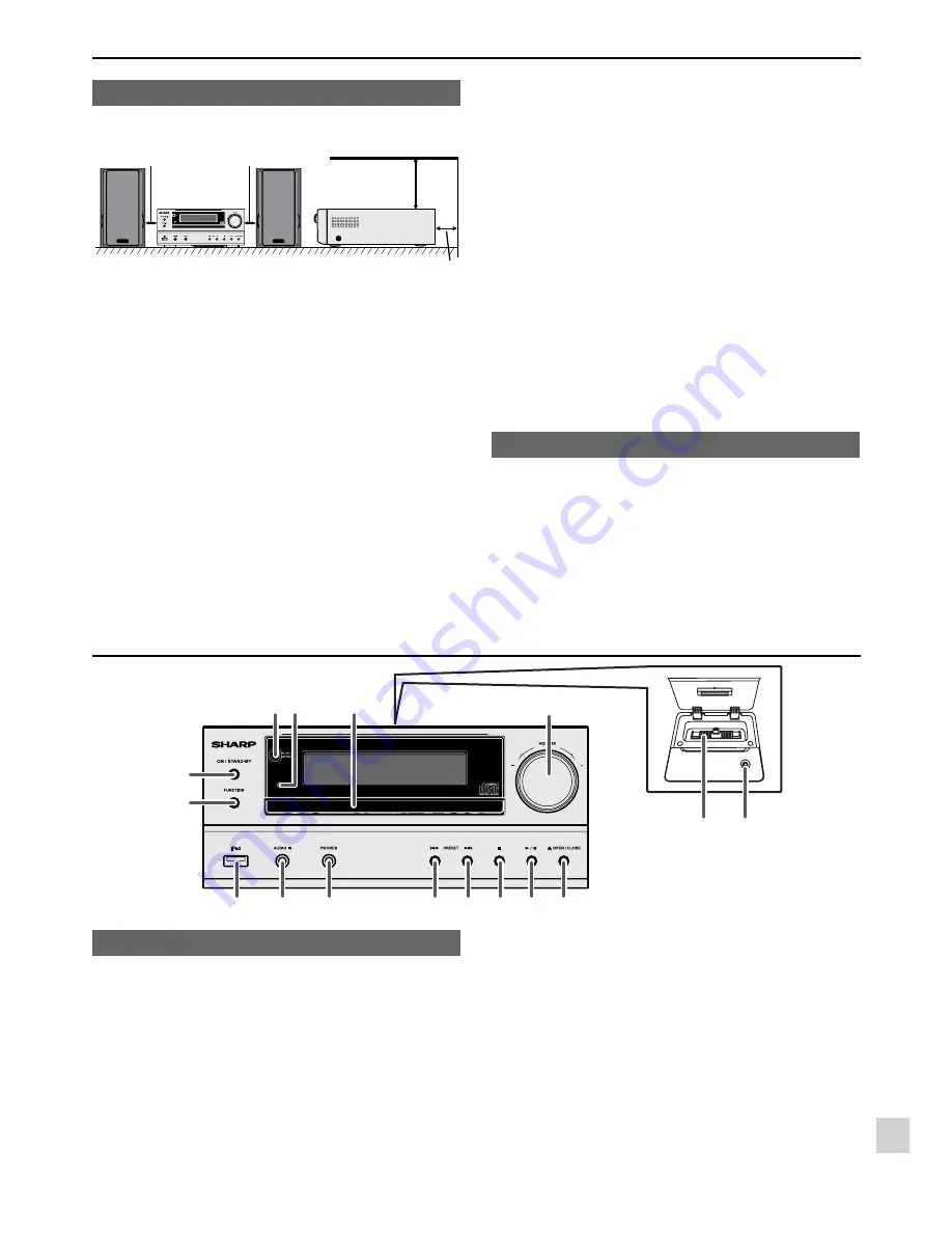 Sharp XL-HF202PH Operation Manual Download Page 11