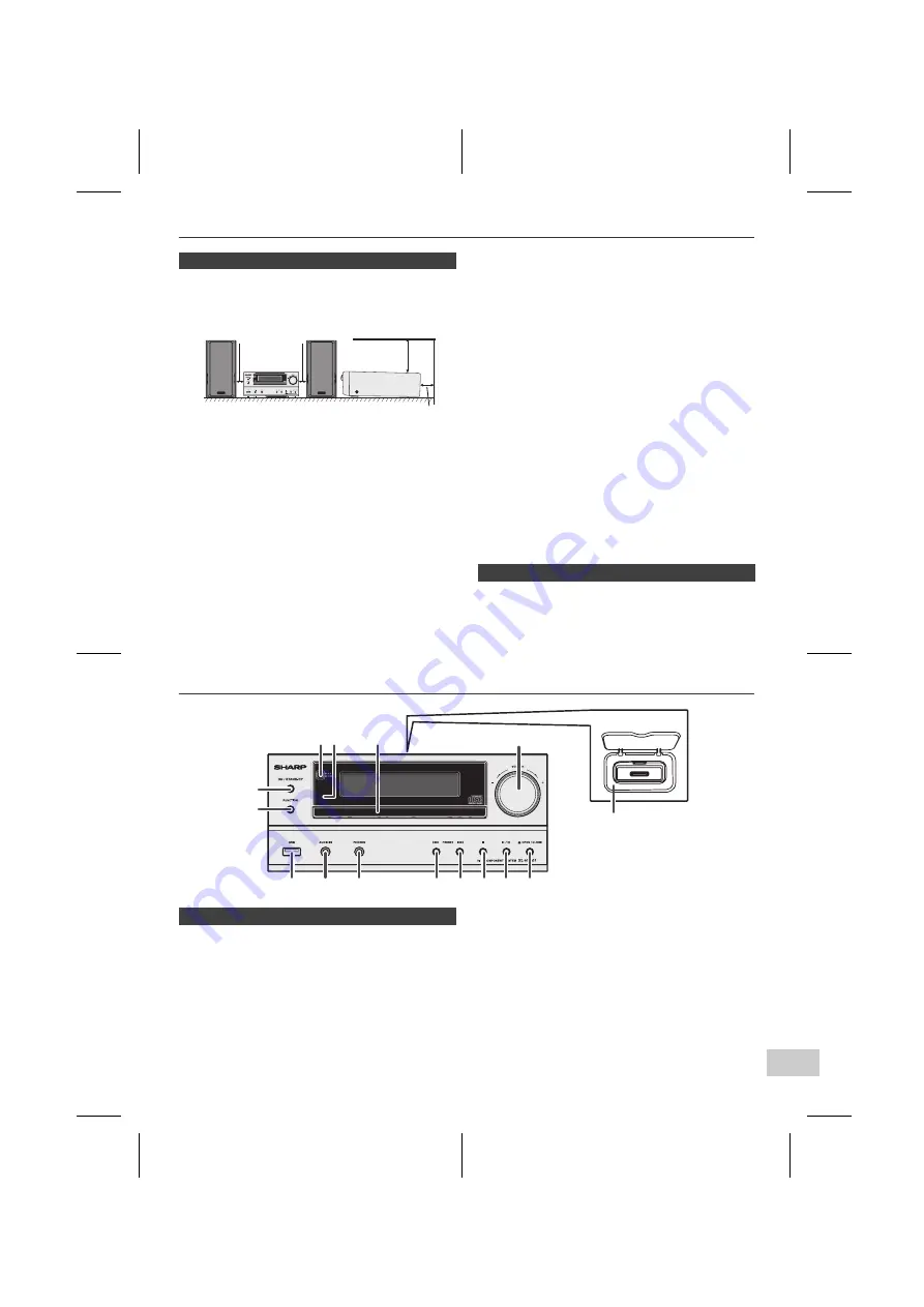 Sharp XL-HF301PH Скачать руководство пользователя страница 13