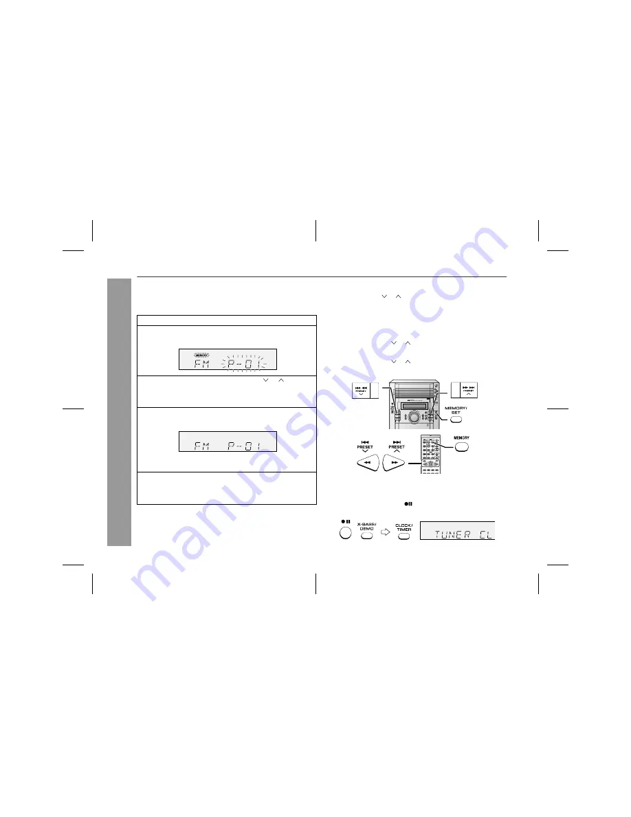 Sharp XL-HP404E Скачать руководство пользователя страница 20