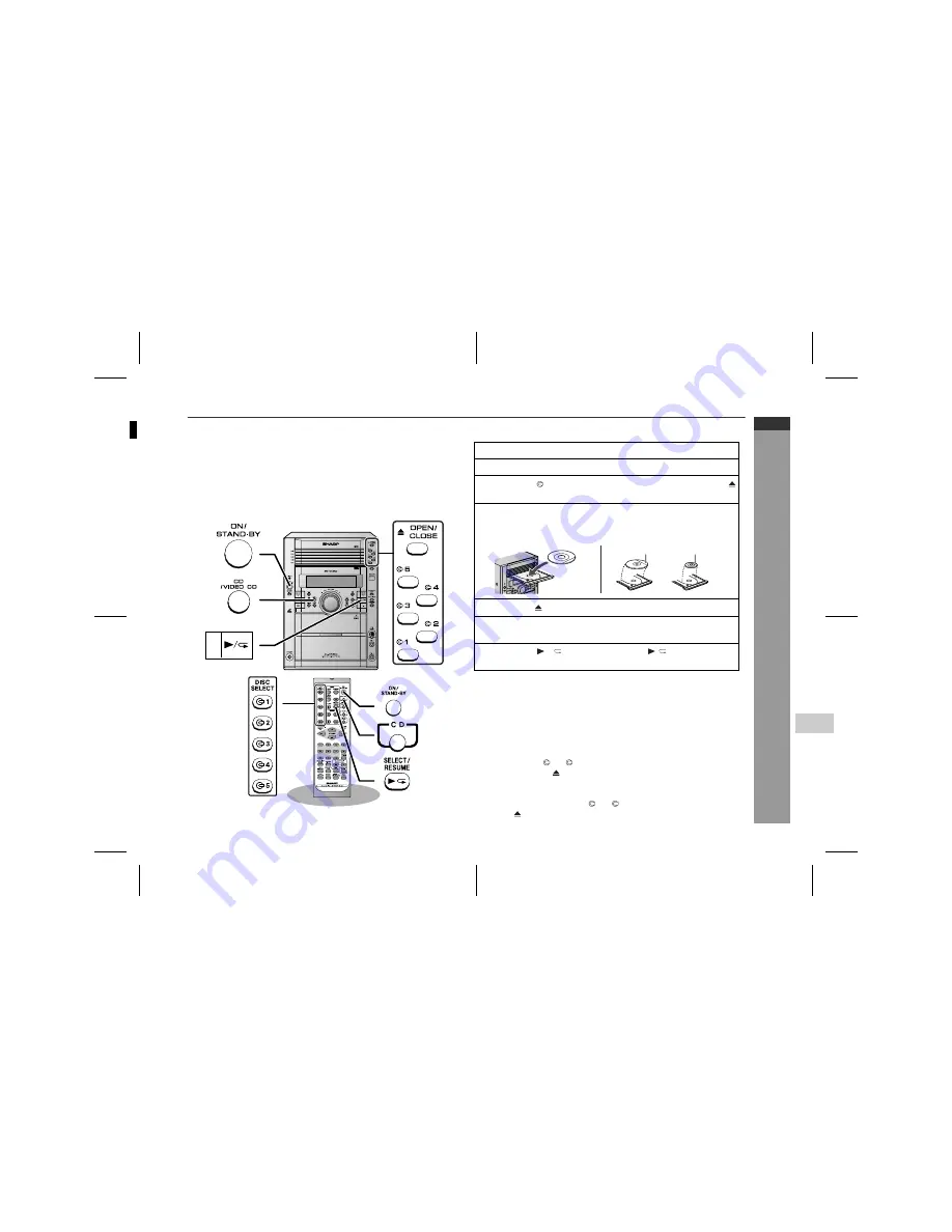 Sharp XL-HP404V Operation Manual Download Page 19