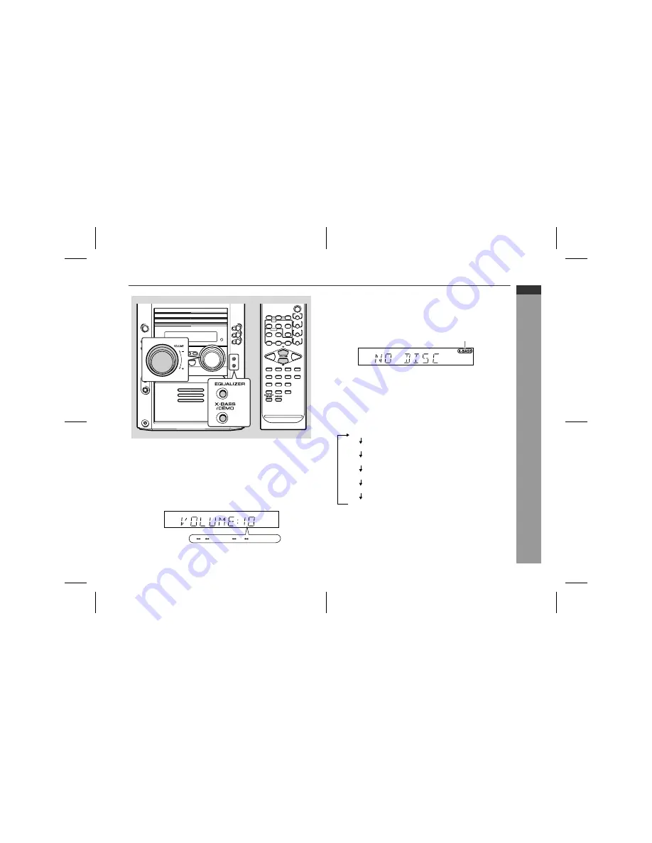 Sharp XL-HP500W Operation Manual Download Page 13