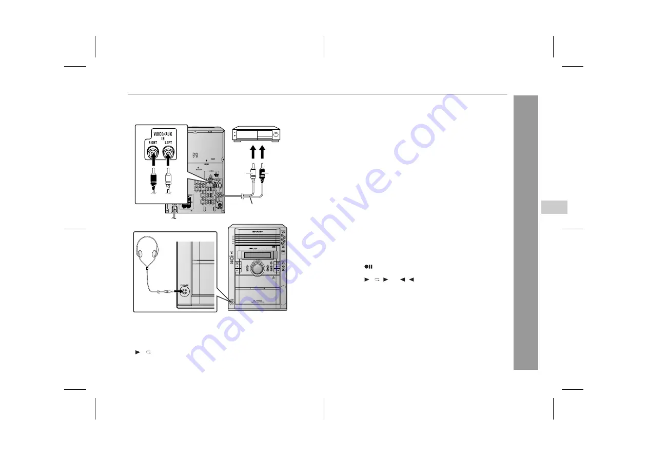 Sharp XL-HP605E Скачать руководство пользователя страница 29