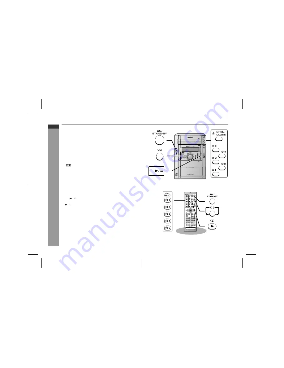 Sharp XL-HP737H Operation Manual Download Page 20