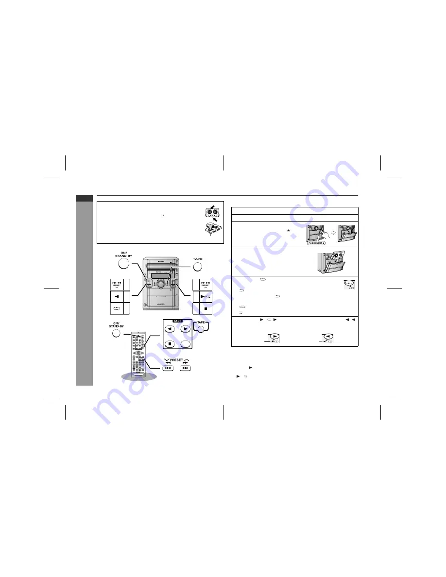 Sharp XL-HP737H Operation Manual Download Page 32