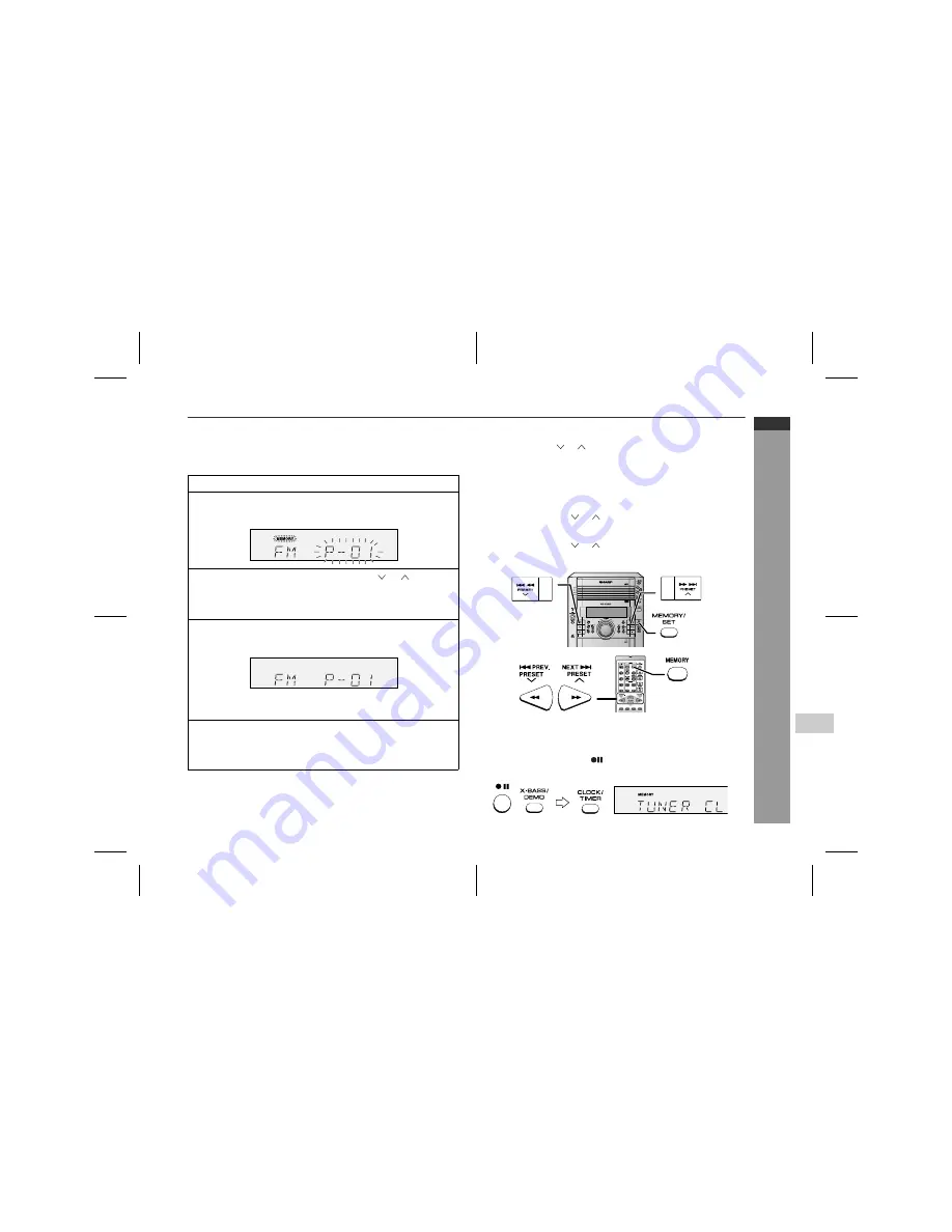 Sharp XL-HP888V Operation Manual Download Page 33