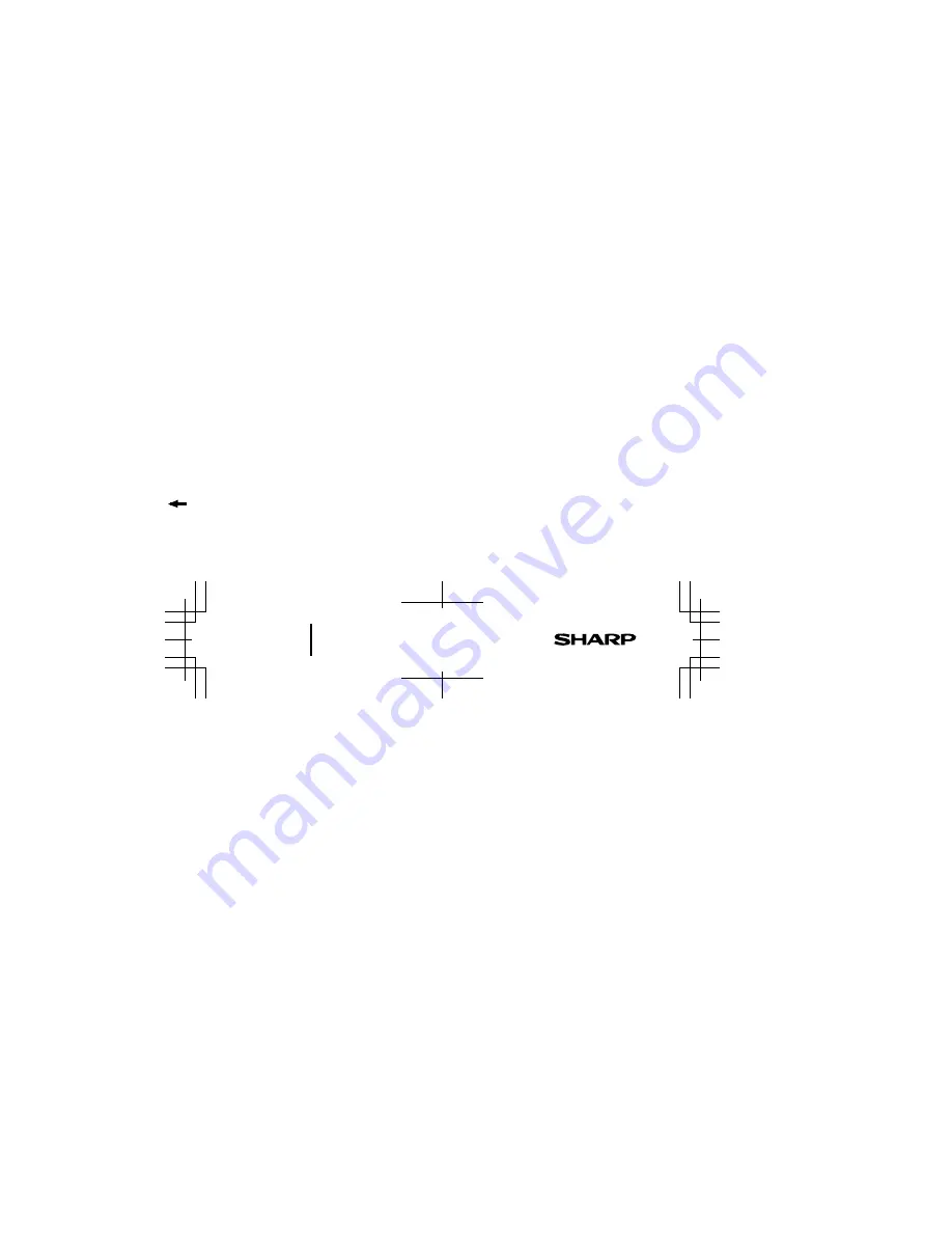 Sharp XL-HP888V Operation Manual Download Page 52