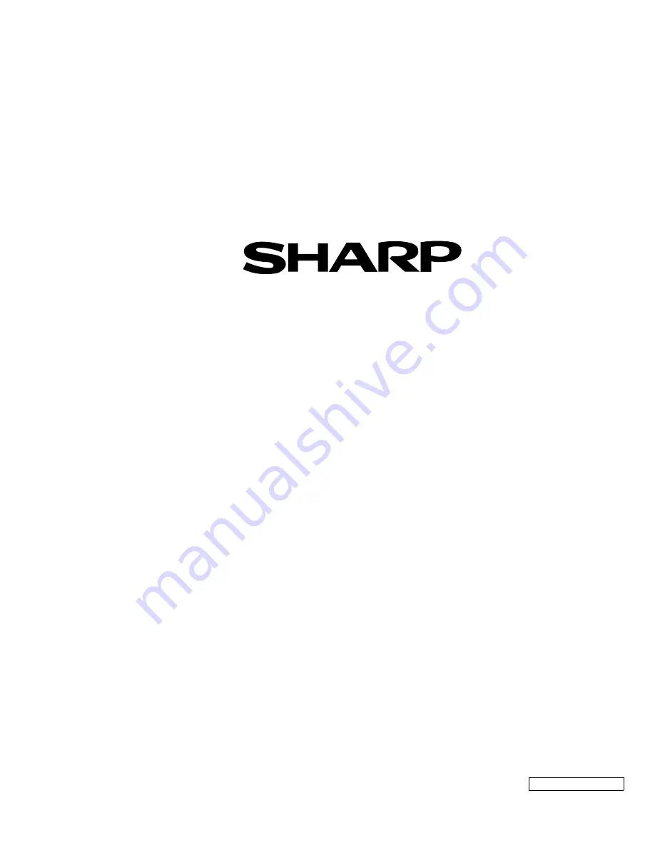 Sharp XL-MP10H Service Manual Download Page 56