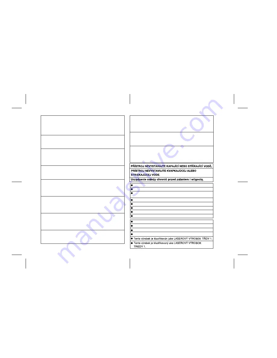 Sharp XL-MP110H Operation Manual Download Page 5