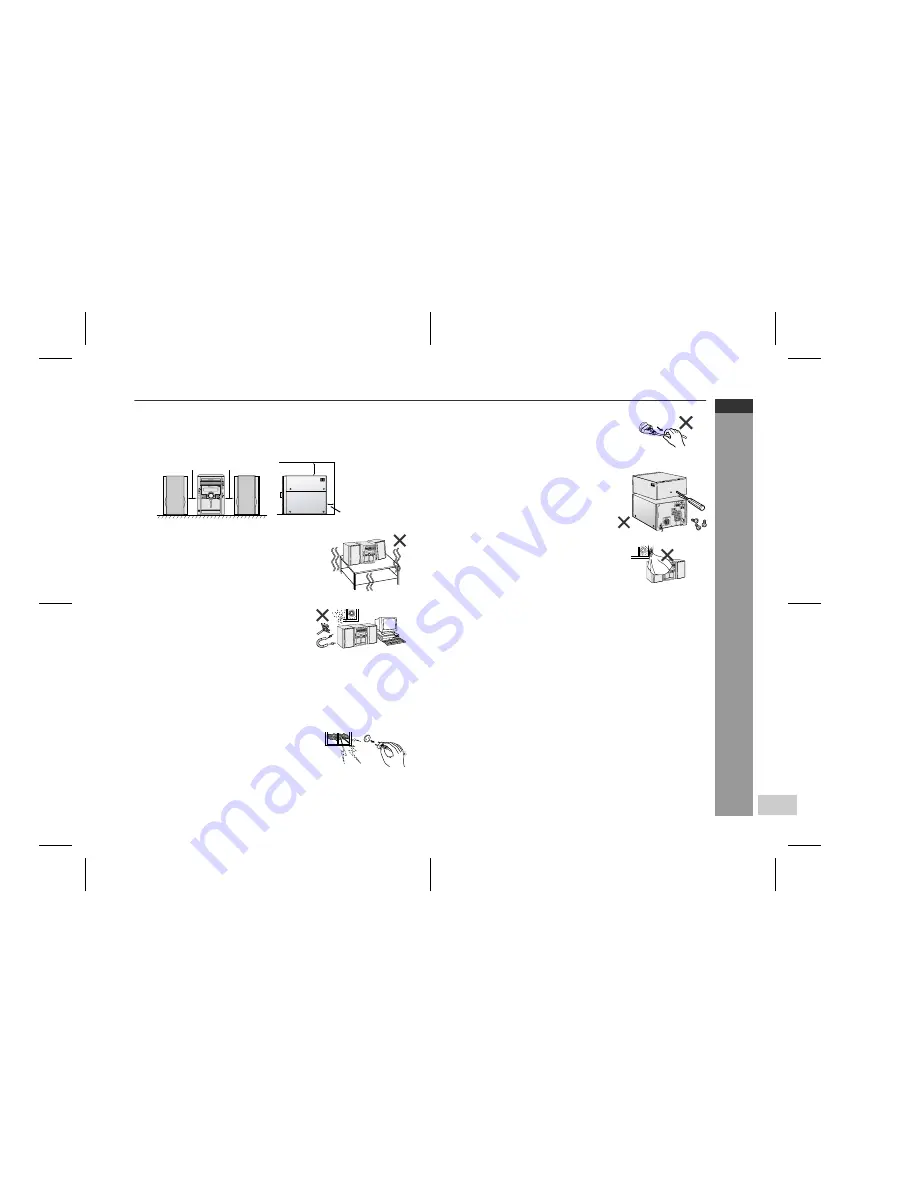 Sharp XL-MP110H Operation Manual Download Page 9