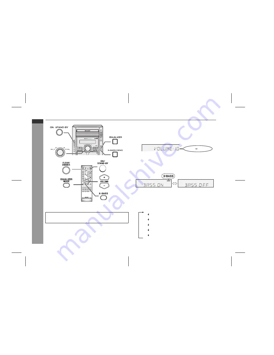 Sharp XL-MP110H Скачать руководство пользователя страница 18