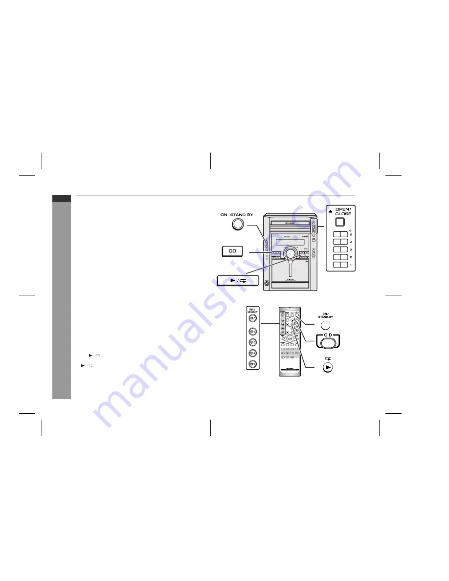 Sharp XL-MP110H Скачать руководство пользователя страница 20