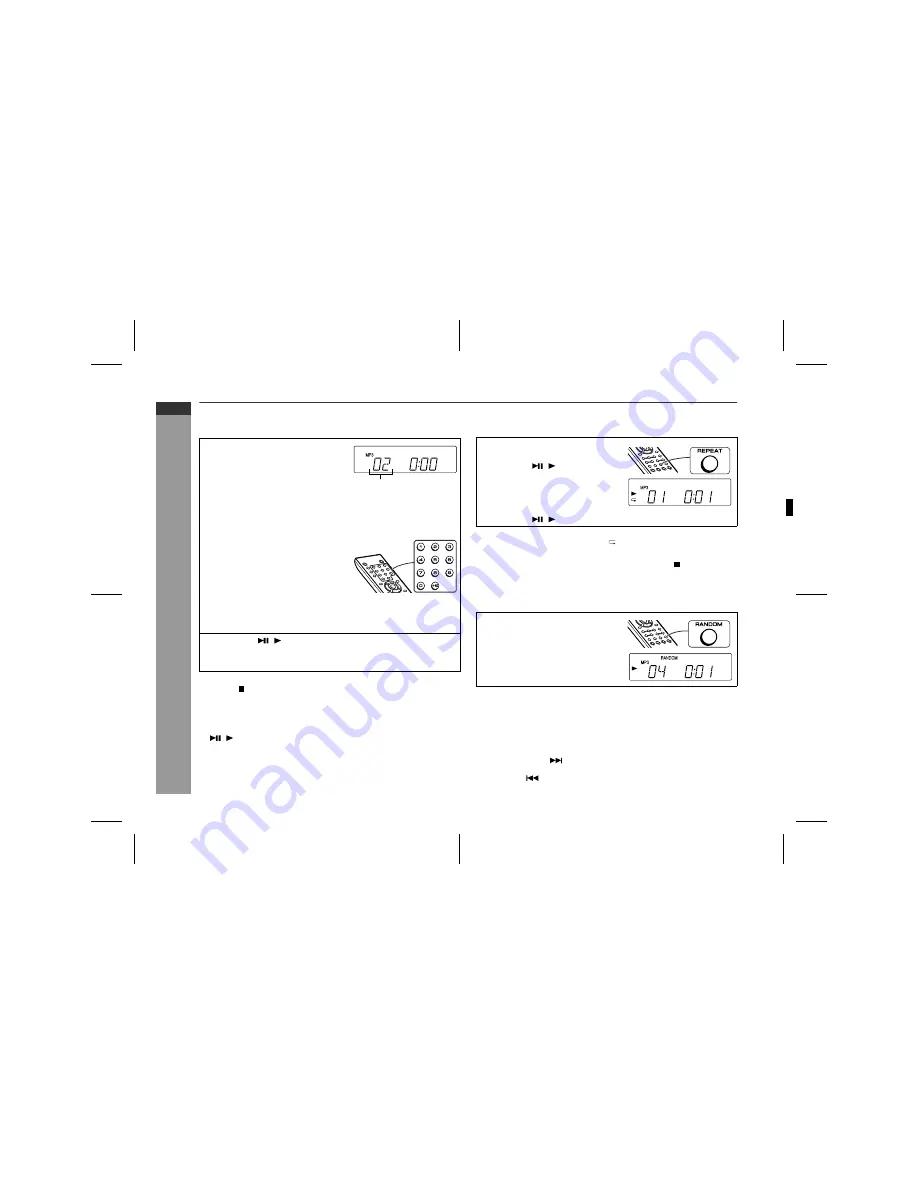 Sharp XL-MP45H Operation Manual Download Page 20