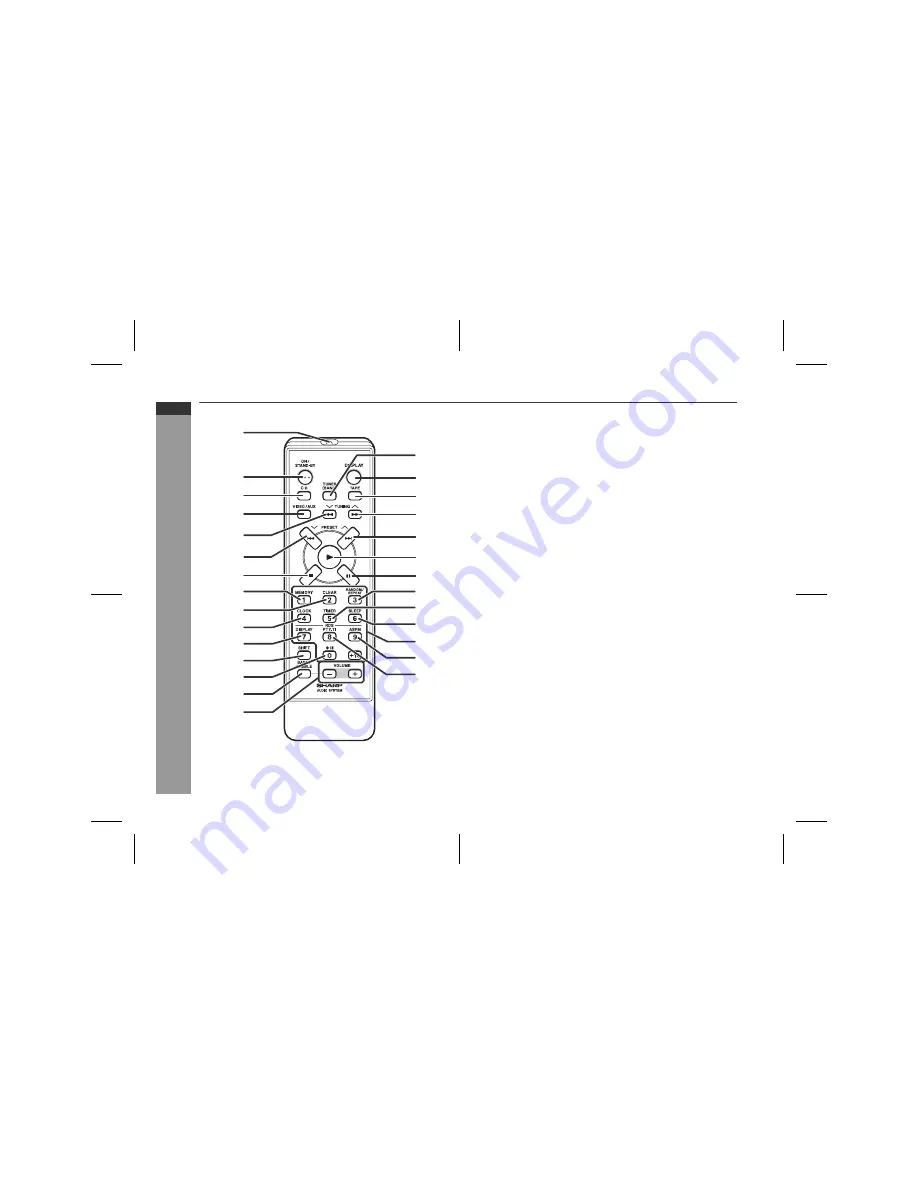 Sharp XL-MP50H Operation Manual Download Page 16