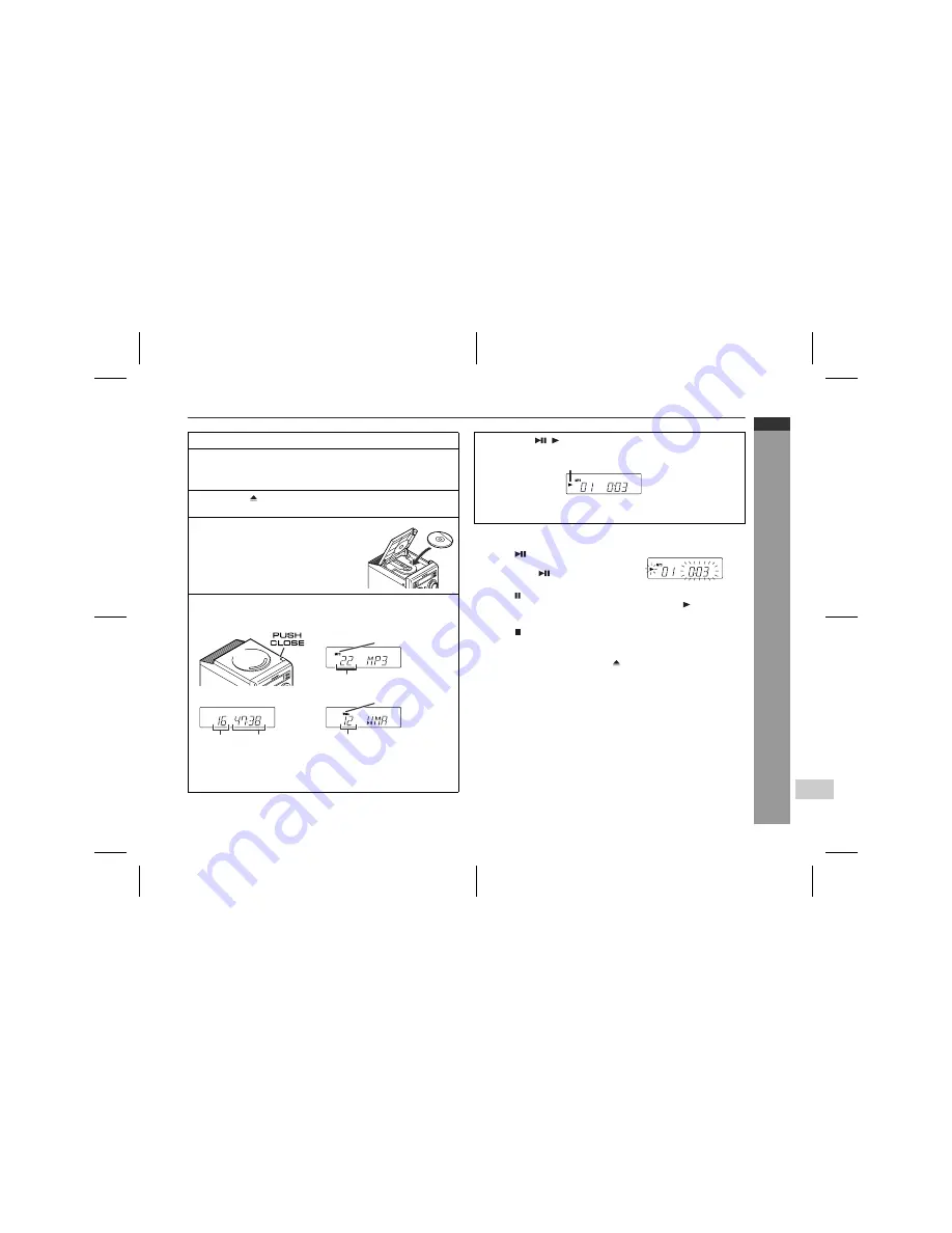 Sharp XL-MP50H Operation Manual Download Page 23