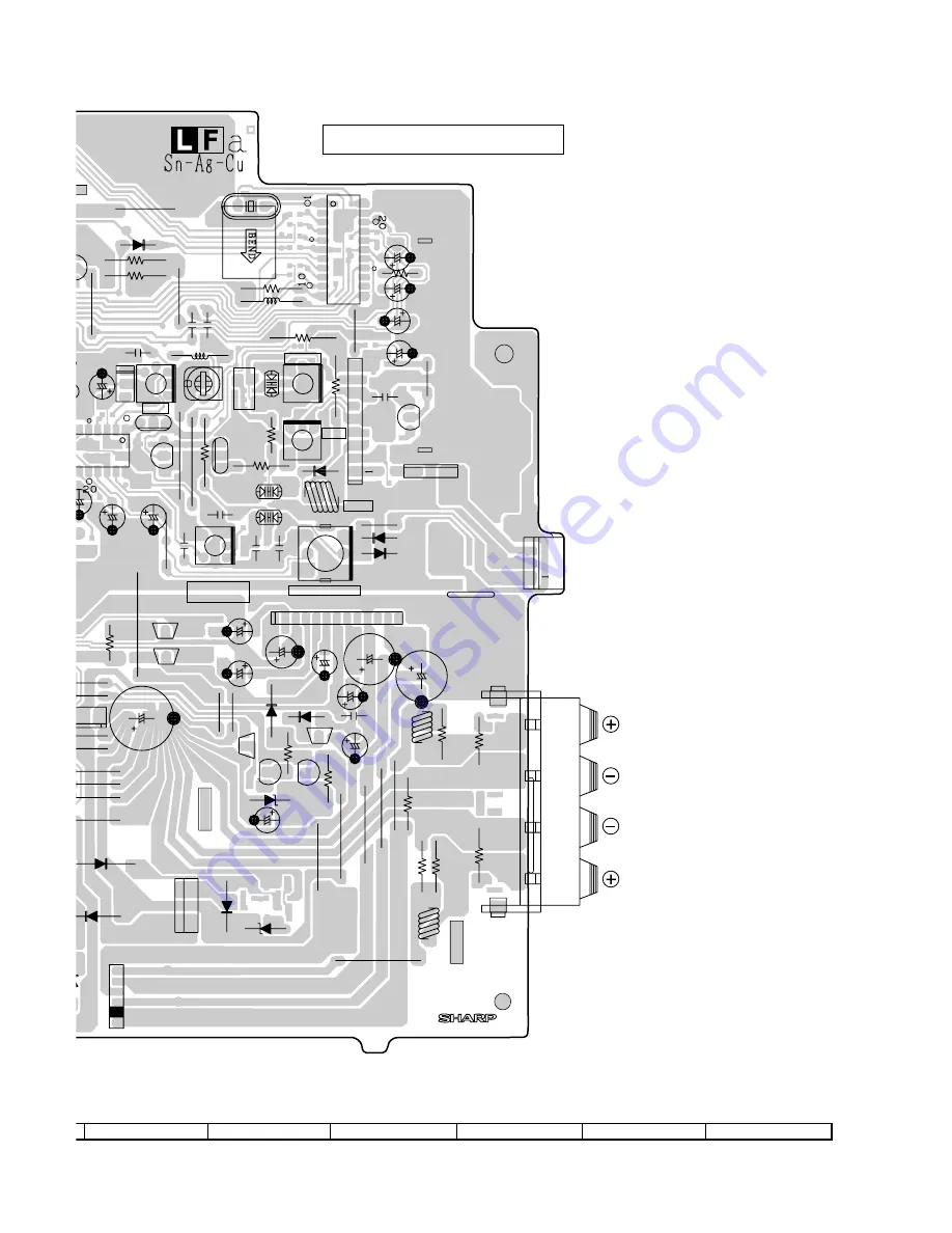 Sharp XL-MP8H Service Manual Download Page 33