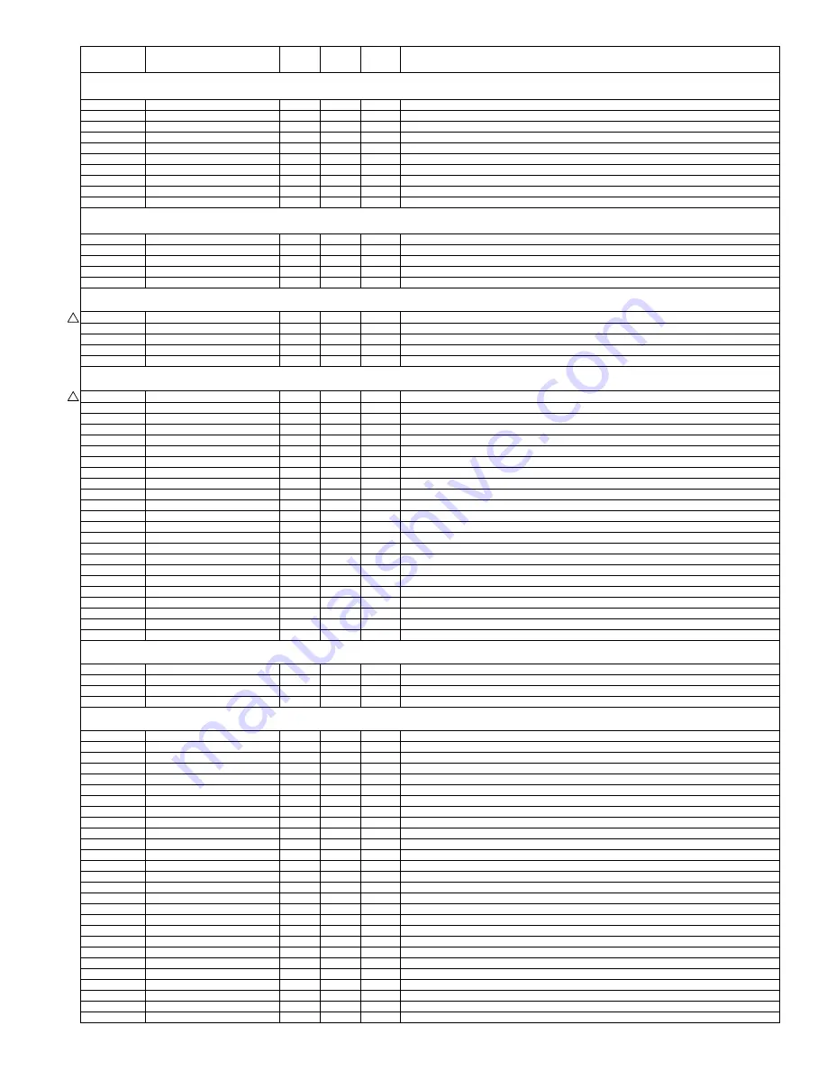 Sharp XL-MP8H Service Manual Download Page 50