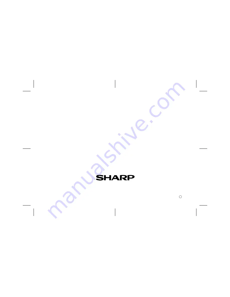 Sharp XL-MP9H Operation Manual Download Page 42