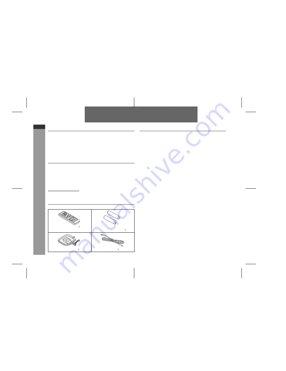 Sharp XL-UH240H Operation Manual Download Page 12