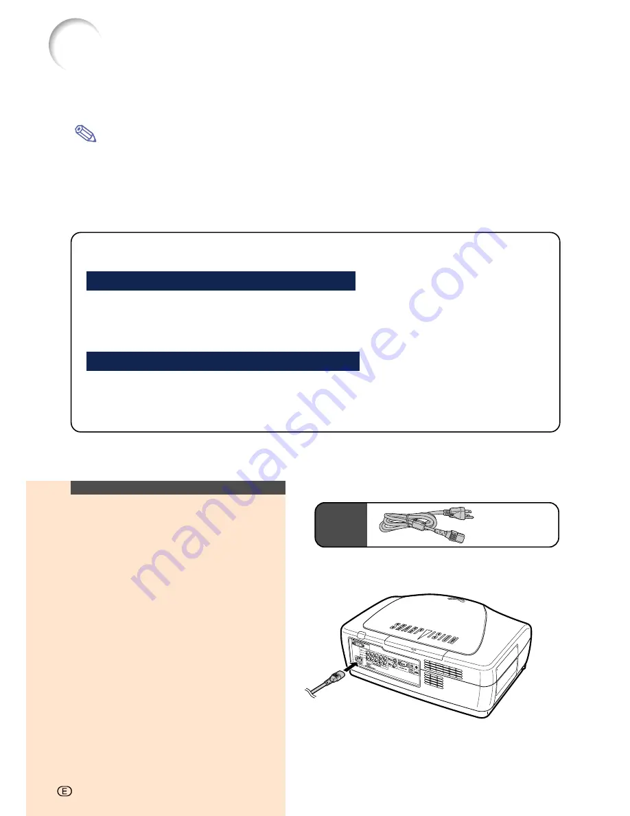 Sharp XV-Z10000 Operation Manual Download Page 18