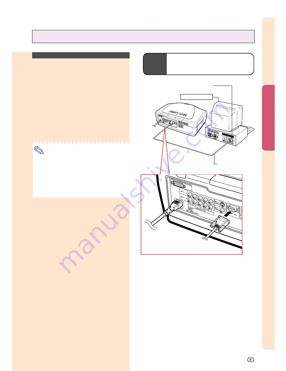 Sharp XV-Z10000 Operation Manual Download Page 25