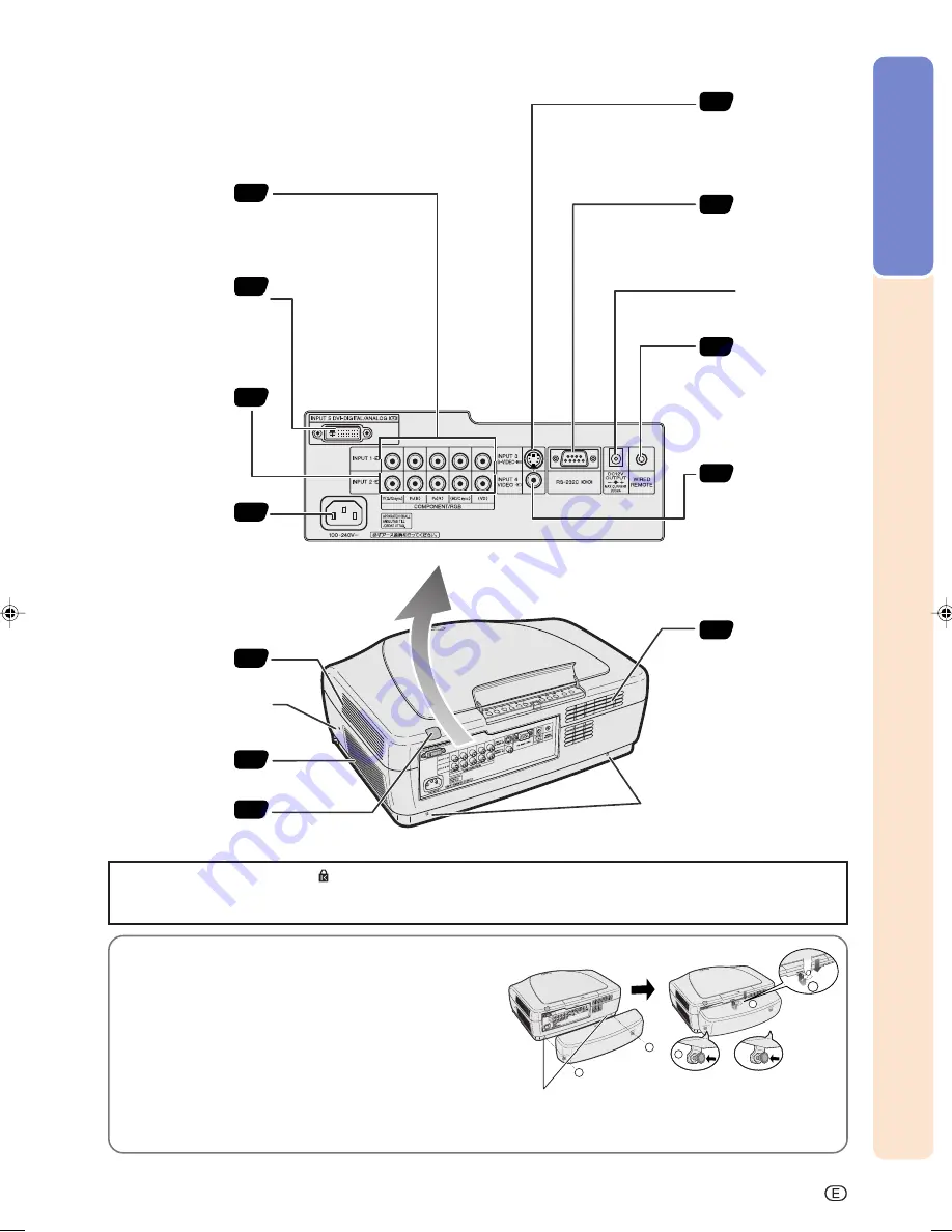 Sharp XV-Z12000 - Vision - DLP Projector Operation Manual Download Page 12