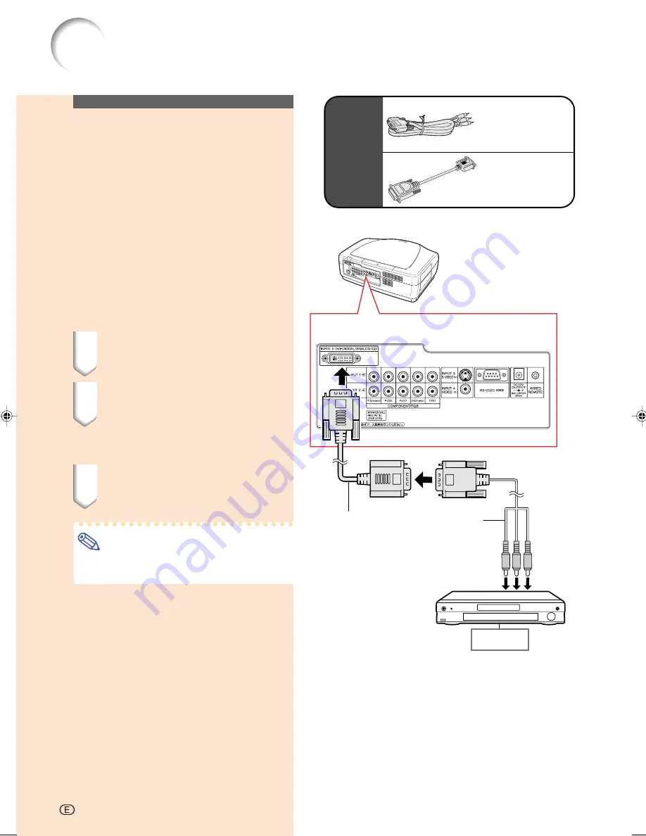 Sharp XV-Z12000 - Vision - DLP Projector Operation Manual Download Page 21