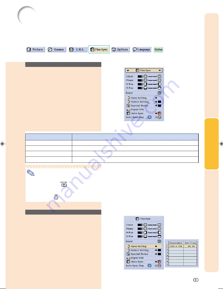 Sharp XV-Z12000 - Vision - DLP Projector Operation Manual Download Page 58