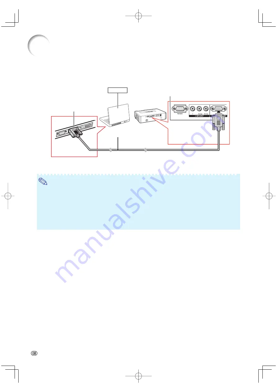 Sharp XV-Z15000 - DLP Projector - HD 1080p Operation Manual Download Page 23