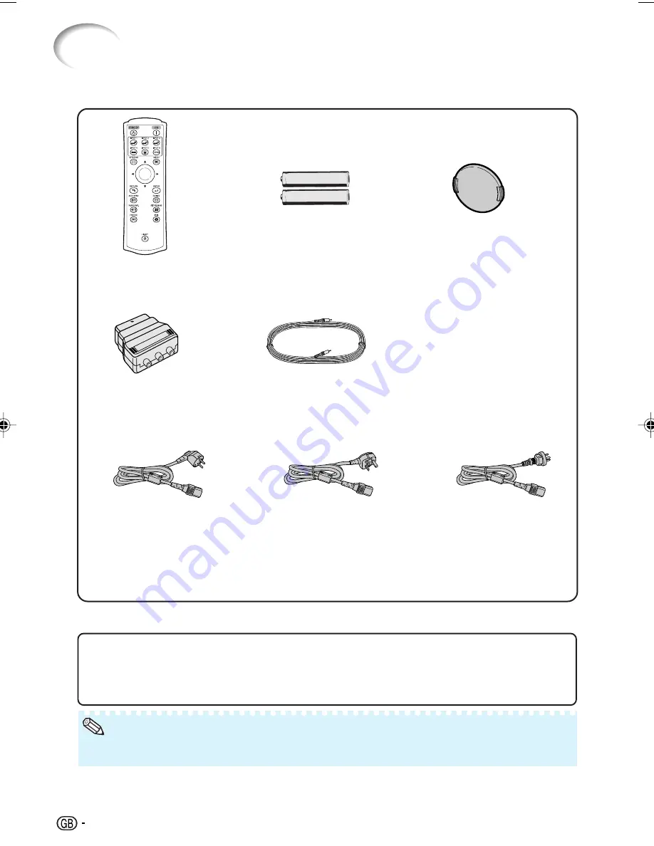 Sharp XV-Z3100 - DLP Projector - HD 720p Operation Manual Download Page 12