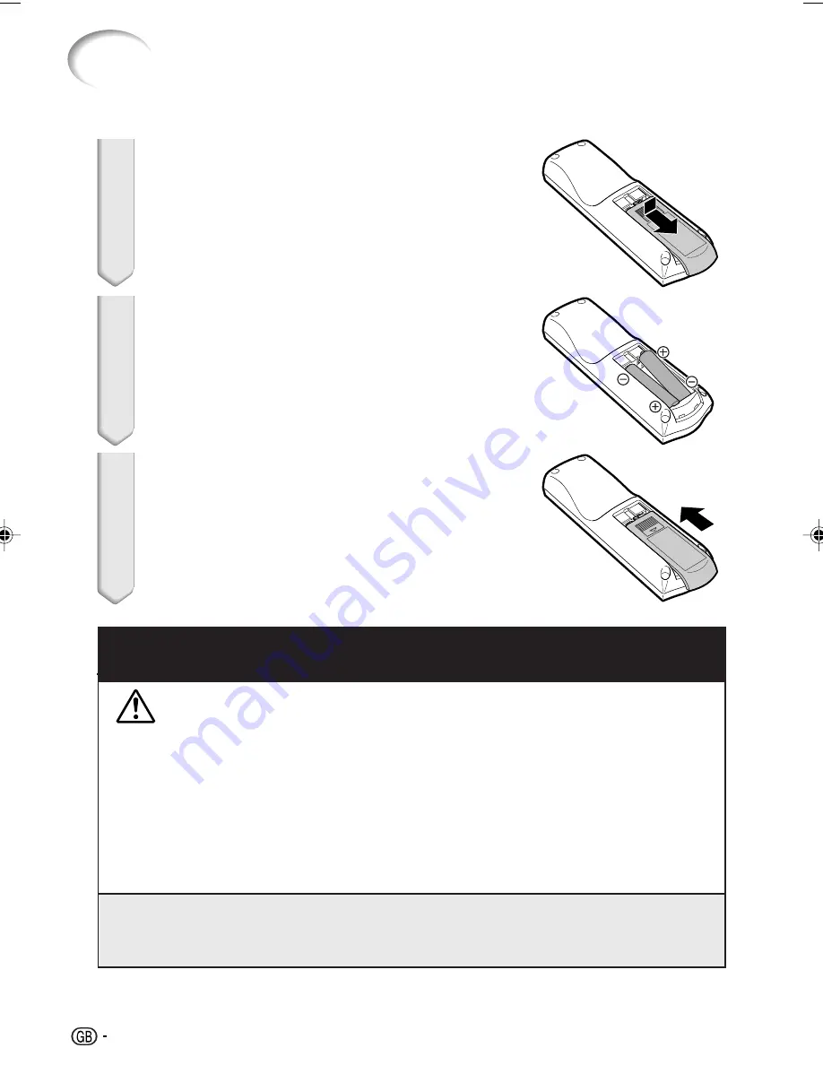 Sharp XV-Z3100 - DLP Projector - HD 720p Operation Manual Download Page 16