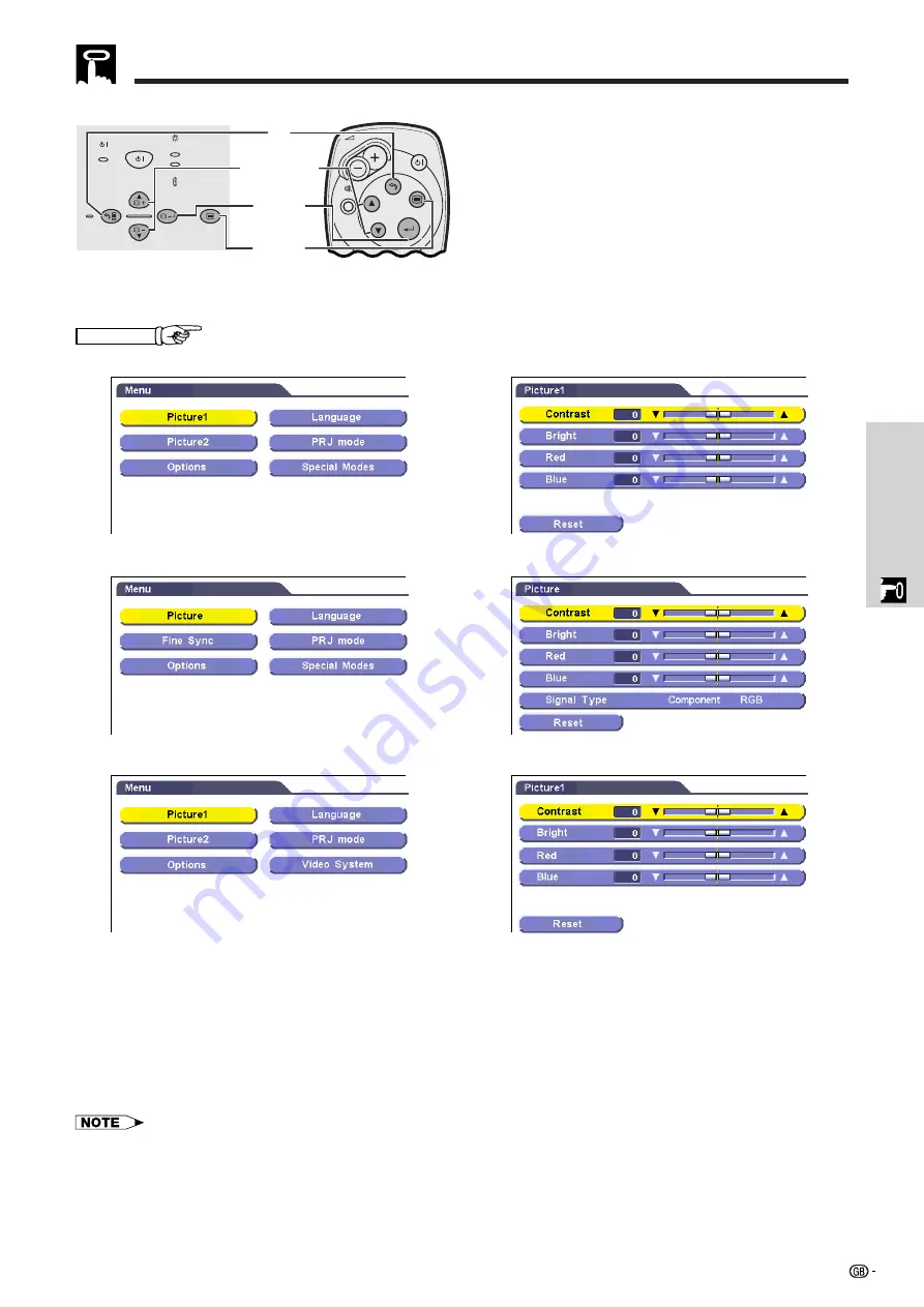 Sharp XV-Z7000E Operation Manual Download Page 20