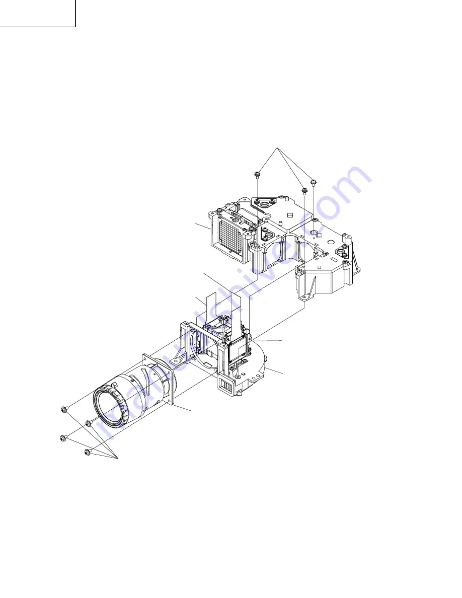 Sharp XV-Z7000U/E Service Manual Download Page 22