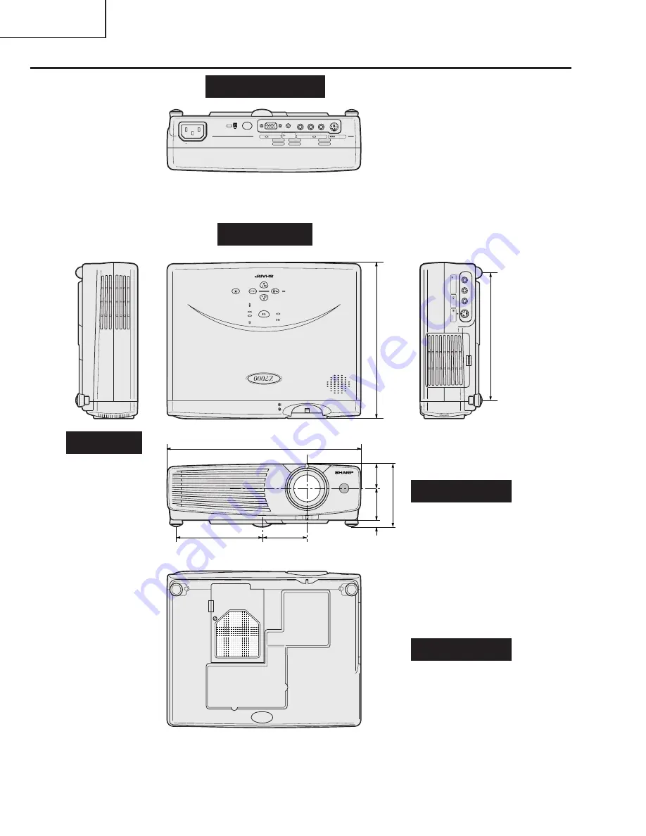 Sharp XV-Z7000U/E Service Manual Download Page 52