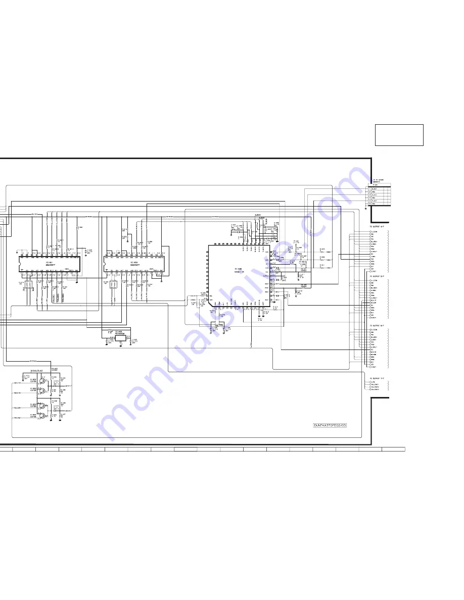 Sharp XV-Z7000U/E Service Manual Download Page 93