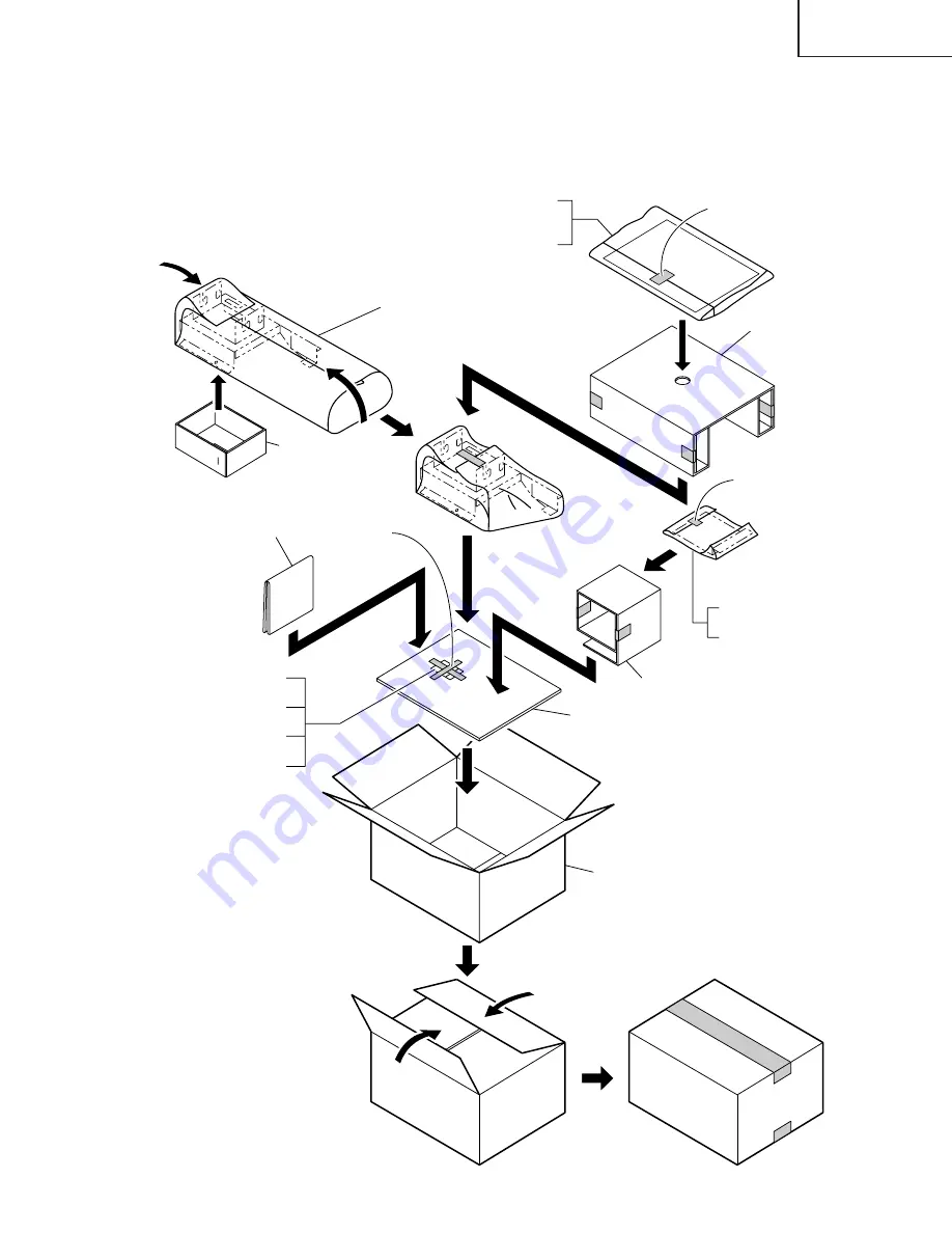 Sharp XV-Z7000U/E Service Manual Download Page 141