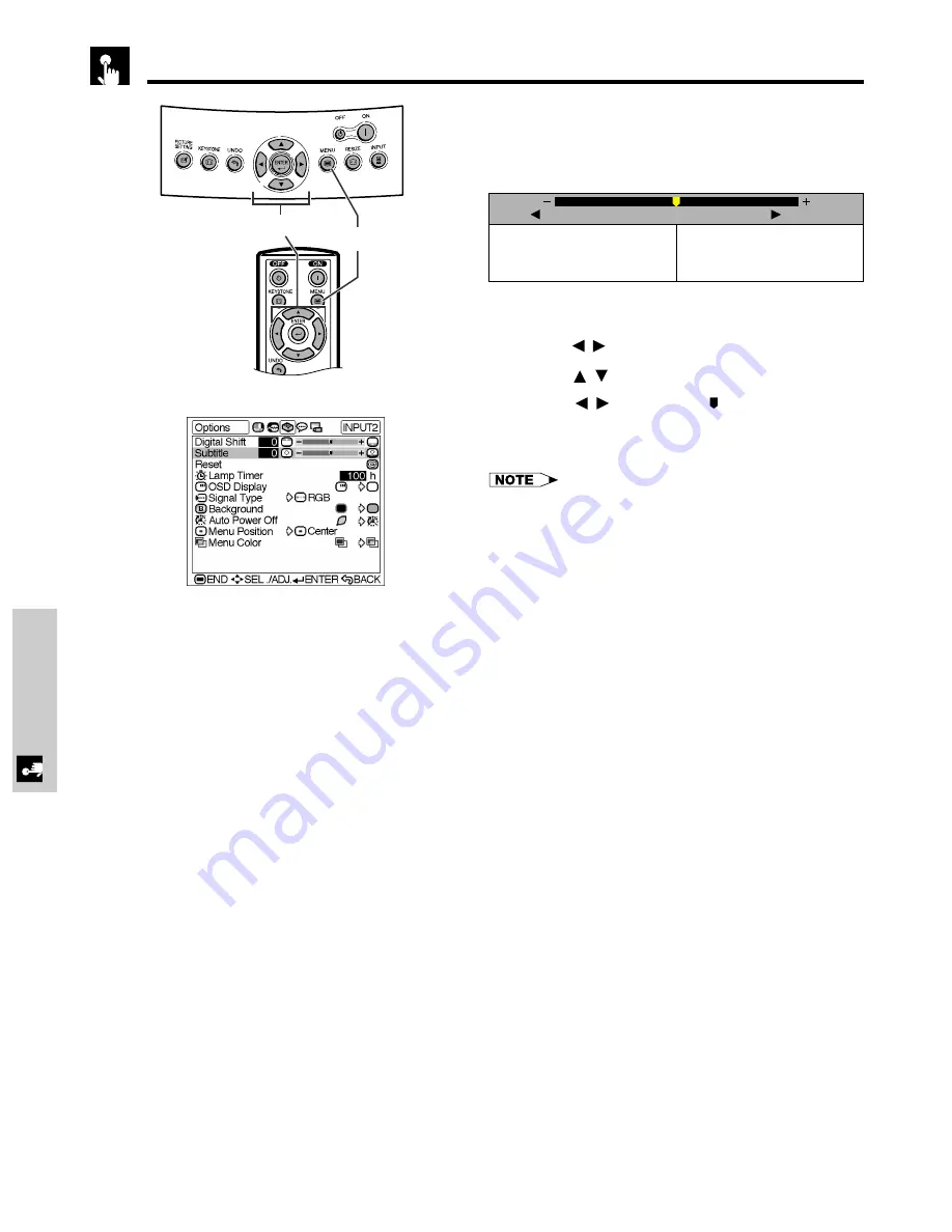 Sharp XV-Z90U Operation Manual Download Page 40