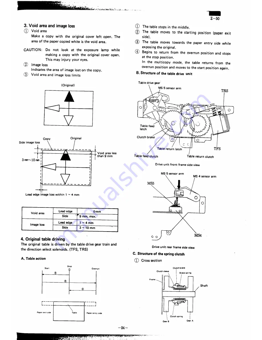 Sharp Z-50 Service Manual Download Page 46