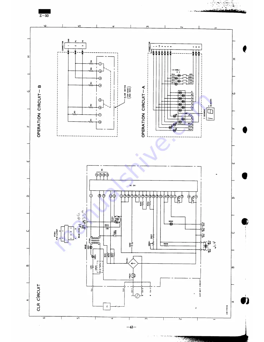 Sharp Z-50 Service Manual Download Page 65