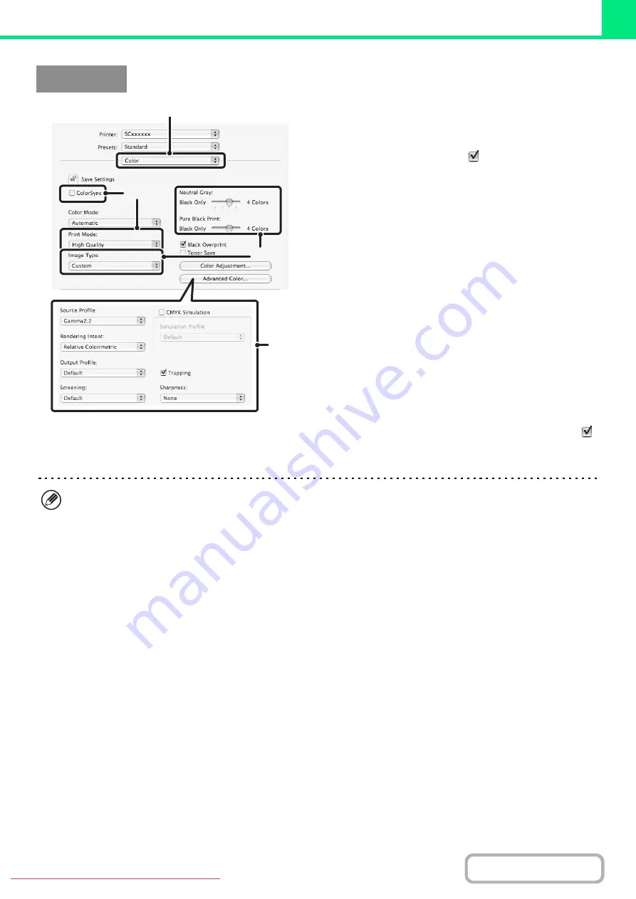 Sharpe MX-2010U Operation Manual Download Page 309