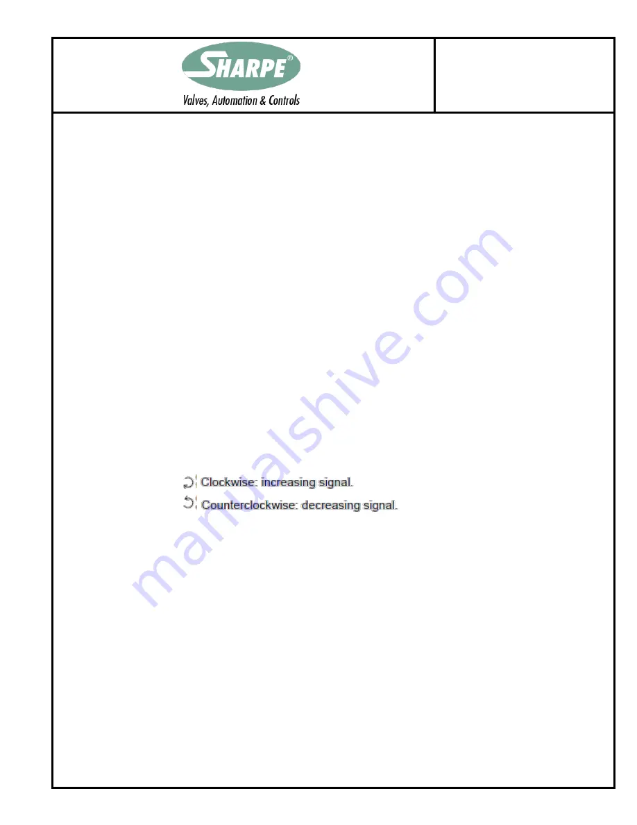 Sharpe SEA 13 Installation, Operation And Maintenance Manual Download Page 12