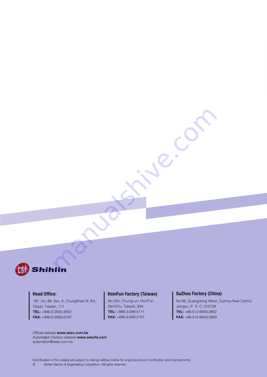 Shihlin SDH Series Manual Download Page 220