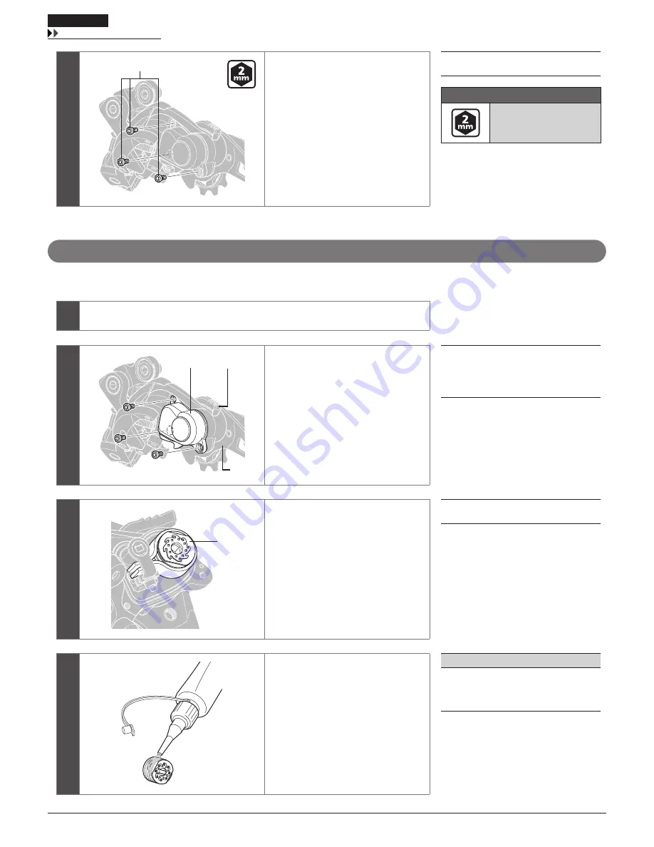 Shimano XTR Di2 Dealer'S Manual Download Page 87