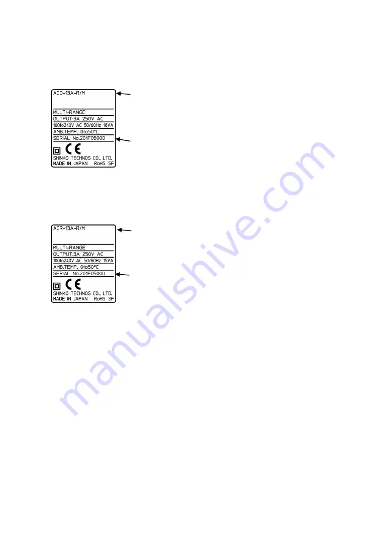 Shinko ACD-13A Instruction Manual Download Page 8